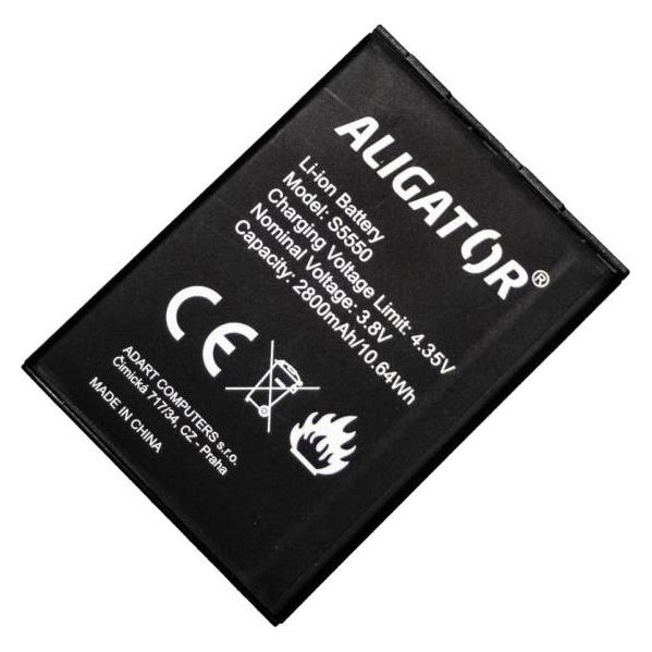 Aligator Li- ION 2500 mAh Akku für S5550 Duo (AS5550BAL)