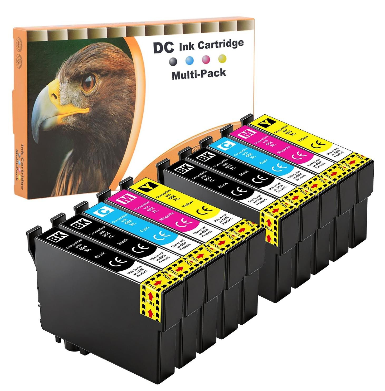 Set van 10 compatibele inktcartridges voor Epson printers