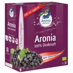 Aronia - 100% Direktsaft aus Österreich