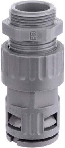 flexa Raccord rapide RQGZ1-M droit IP66 AD21,2/M25 gris plastique (15109021025)