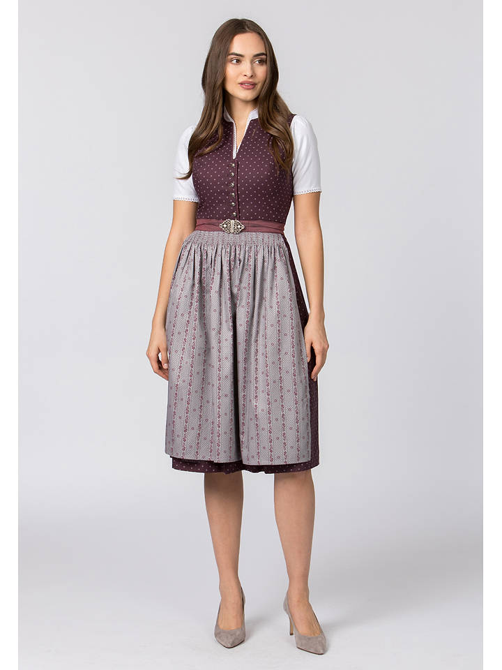 Stockerpoint Dirndl "Heidi" in Bordeaux - 38
