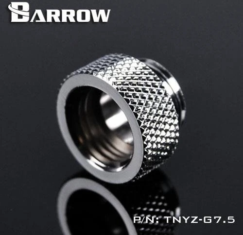 Barrow G1/4 Zoll Verlängerung gerade MF 7,5 - silber