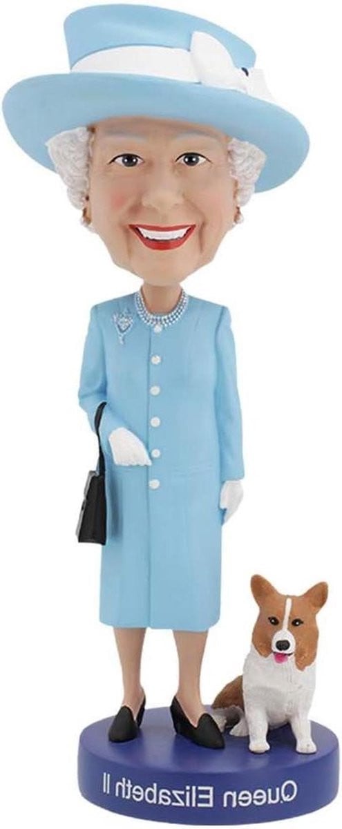 Koningin Bobblehead Verzamelbeeldje Historische Collectie Meerkleurig