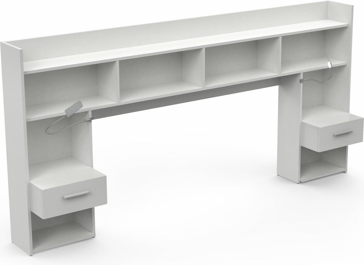 Kesta Chicago Ombouwkast voor om het bed - Wit