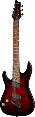 Schecter Omen Elite-7 MS BL Cherry LH Black Cherry Burst