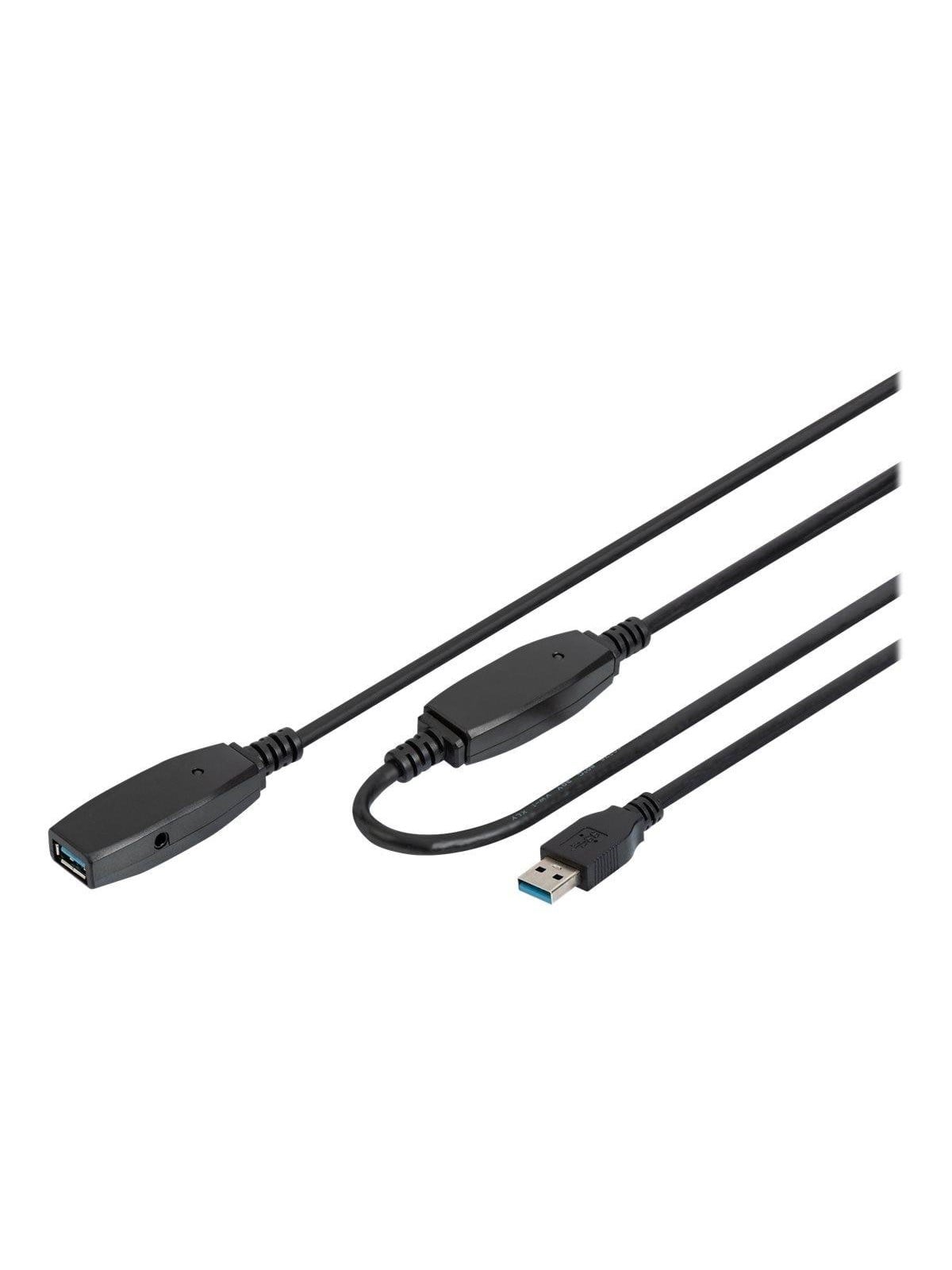 DIGITUS - USB extension cable - USB Type A to USB Type A - 15 m