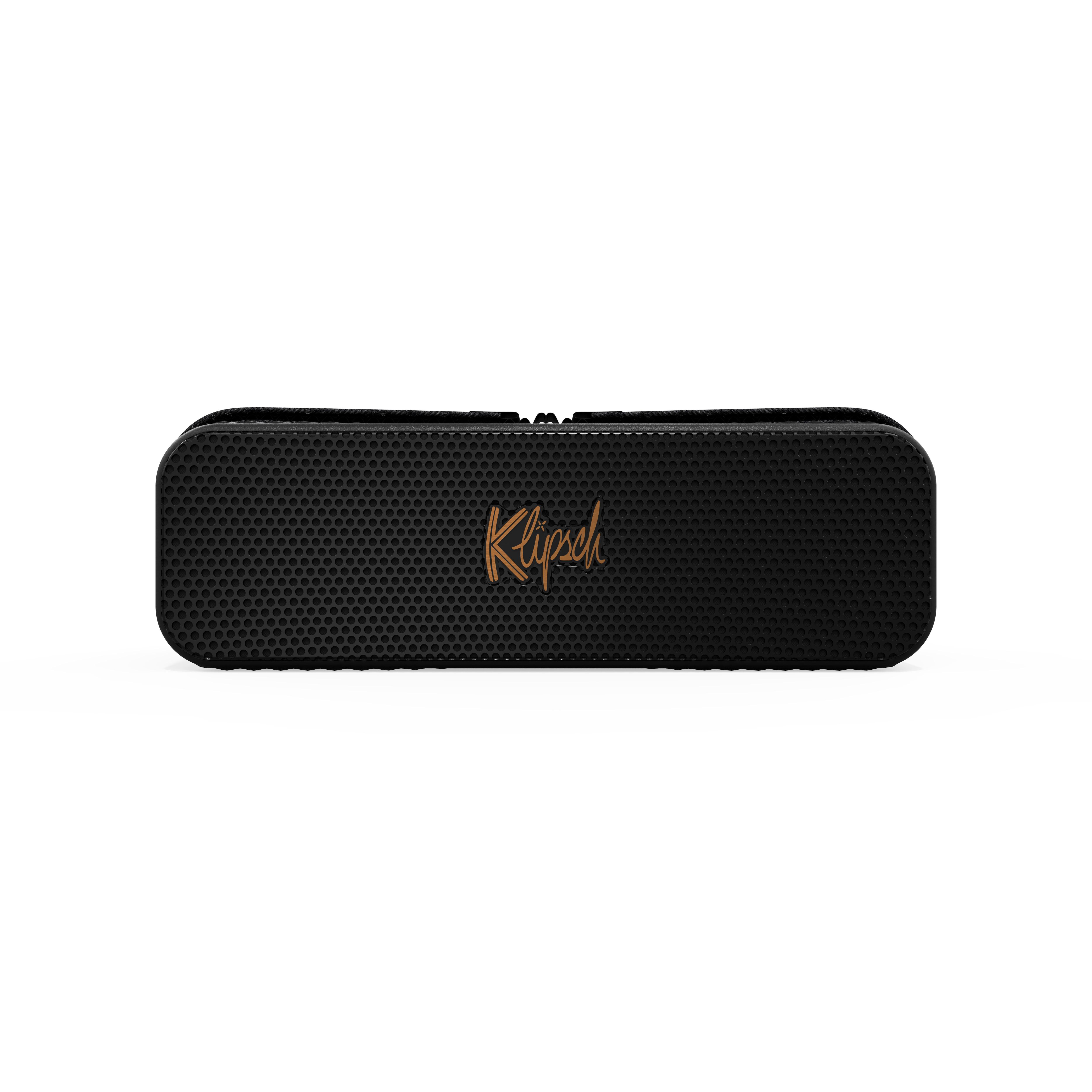 Klipsch Detroit tragbarer Bluetooth Lautsprecher schwarz 1072202