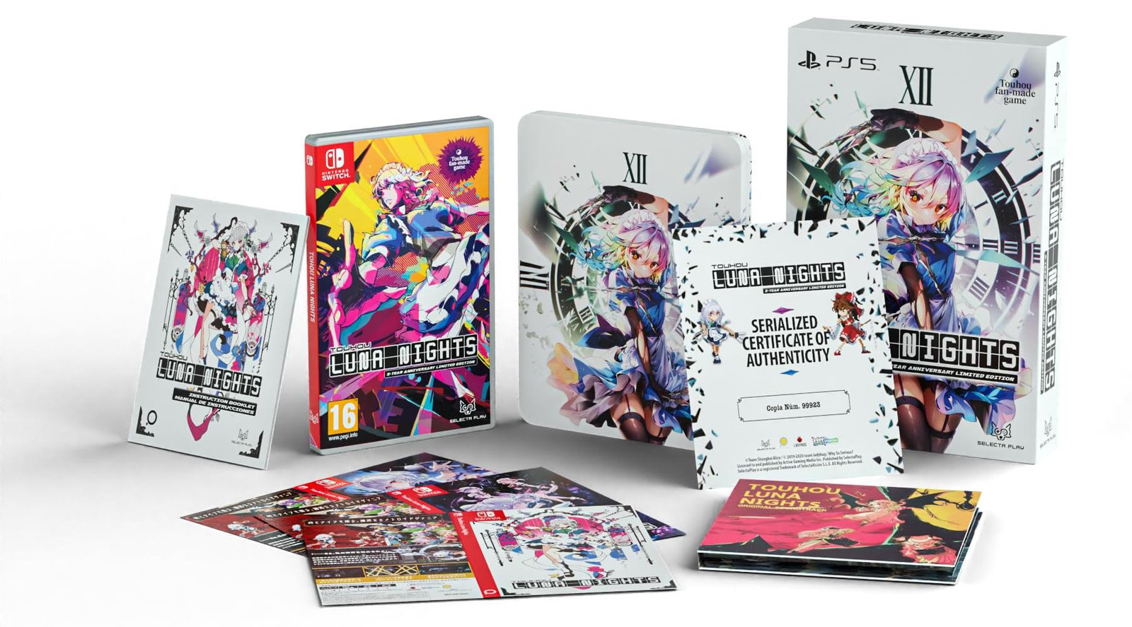 Selecta Play Touhou Luna Nights Limited Edition voor Nintendo Switch