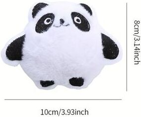 Inspire Essentials SnuggleCritter Plush Animal Cat Toy Bite Resistant Interactive Pet Toy b