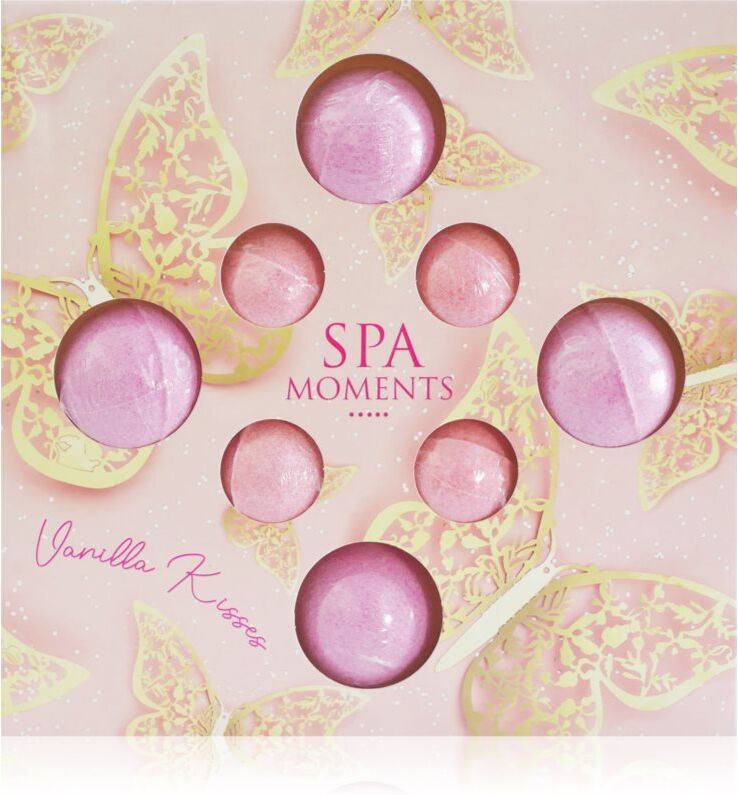 Spa Moments Vanilla Kisses fizzy bath bombs