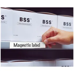 Brady, Etiketten, Magnetische Etiketten, beschriftbar