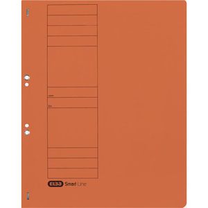 Elba Ösenhefter 21450 OG, A4, orange, ganzer Vorderdeckel, aus Recycling-Karton