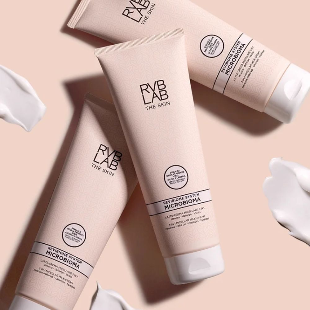 RVB LAB Microbioma Micellar Milk Cream 3 in 1: Removes Makeup - Cleanses - Hydrates 250mL