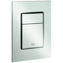 Grohe Skate Cosmopolitan S Abdeckplatte für 2-Mengen- und Start + Stopbetätigung, 37535DC0, Farbe: Supersteel