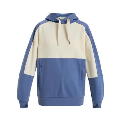 Hoodie ROXY "Liberty", Damen, Gr. M, blau (wild wind), Obermaterial:., Sweatshirts Hoodie