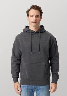 Cotton Heritage M2650 Heavyweight Hoodie in Charcoal Heather size XL   Cotton/Polyester Blend