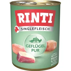Rinti Singlefleisch Exclusive Geflügel pur 6x800 g