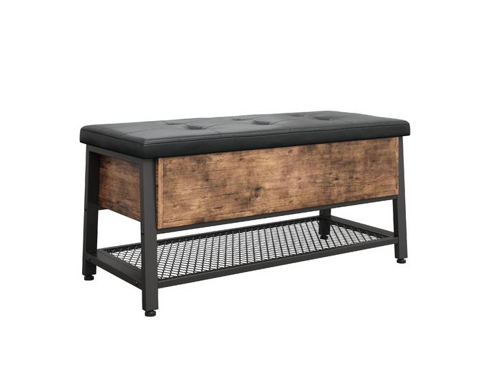 Sitzbank Leder Vintage BONITA