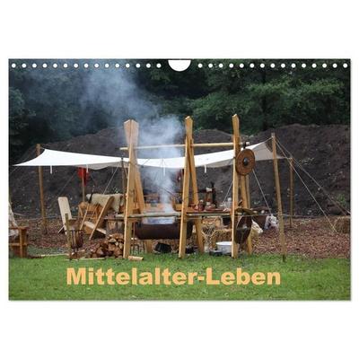 Mittelalter - Leben (Wandkalender 2027 DIN A4 quer), CALVENDO Monatskalender