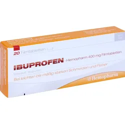 Ibuprofen-Hemopharm 400mg Filmtabletten 20 ST