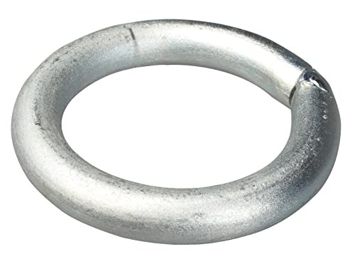 Alberts 204587 Bevestigingsring, blauw staal, Ø65 mm