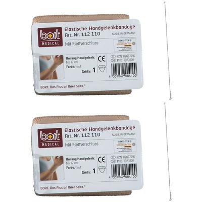 Bort Handg Klett GR1 Haut x2 2x1 St Bandage(s)