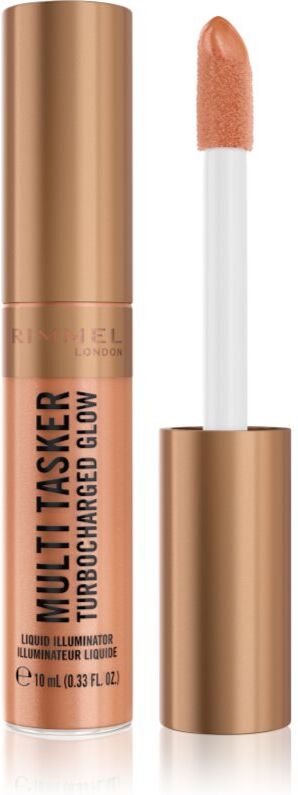 Rimmel Multi-Tasker Turbocharged Glow liquid highlighter shade 007 Spilling the Tea 10 ml