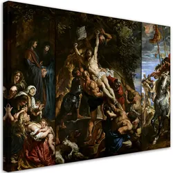 WANDBILD die erhöhung des kreuzes p. p. rubens