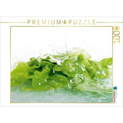 CALVENDO Puzzle Frischer Salat 1000 Teile Puzzle quer | 1000 Teile Lege-Größe 64 × 48 cm Foto-Puzzle für glückliche Stunden, von , Calvendo Puzzle