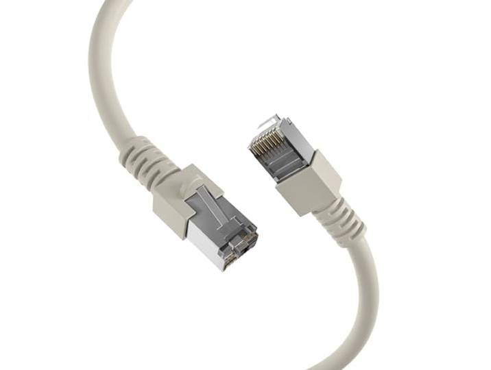 EFB Elektronik Cat5e, 10m 10m Cat5e SF/UTP (S-FTP) Grijs netwerkkabel