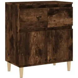 vidaXL Sideboard Räuchereiche 60x35x70 cm Holzwerkstoff