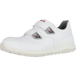 Sicherheitshalbschuhe S2 "WHITE Grip Low" ESD - 41 - Weiß