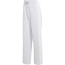adidas Essentials 3-Streifen Open-Hem French Terry Jogginghose Damen KE6748 - light grey heather/white XXS