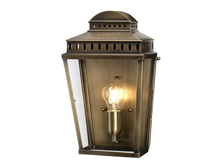 Elstead Indus - 2 Licht Tiffany Tafellamp Vintage Brons, E27