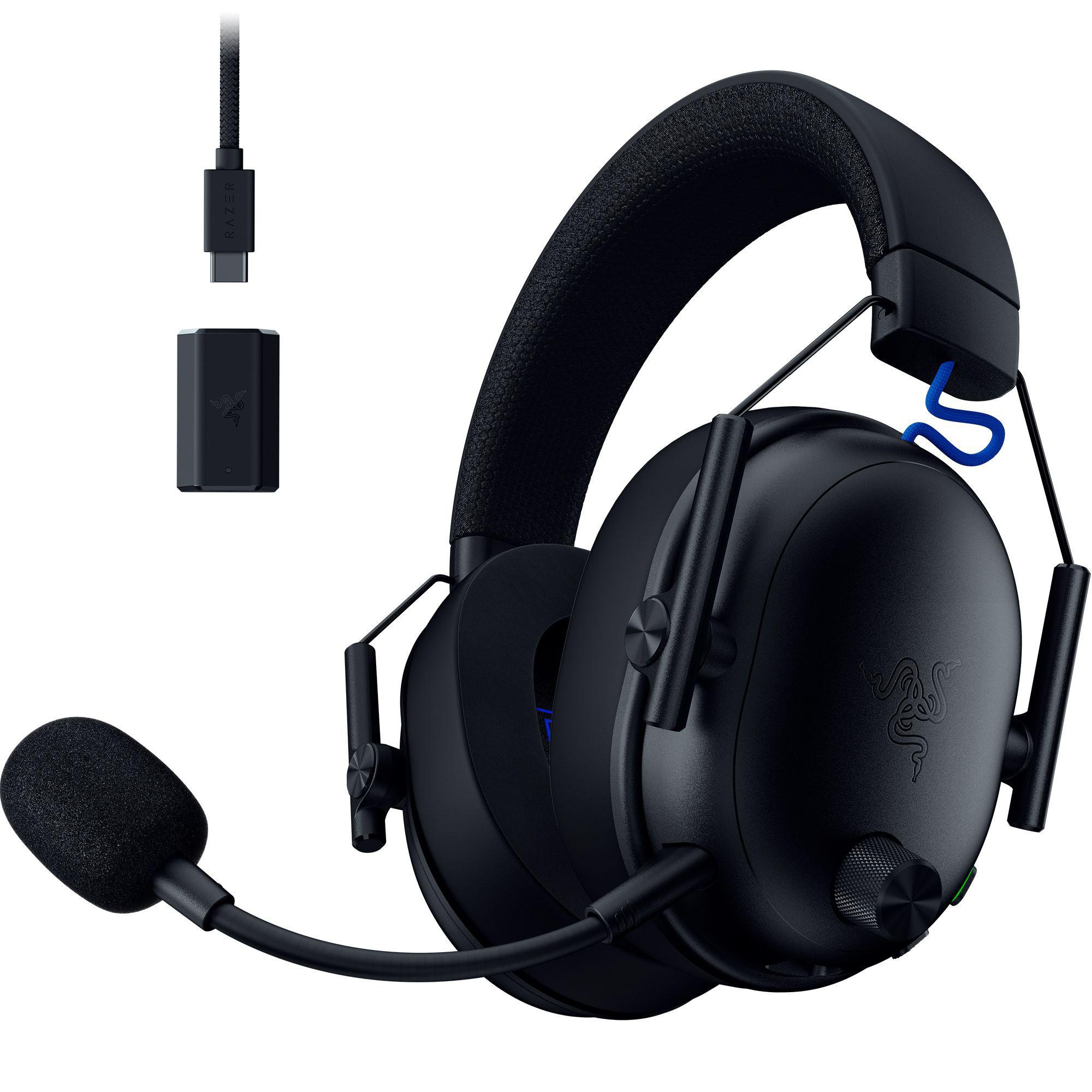 RAZER Blackshark V3 for PlayStation Schwarz Wireless Esport Headset | PlayStation-Series, 2.4Ghz, Bluetooth, USB-C RZ04-05410300-R3G1
