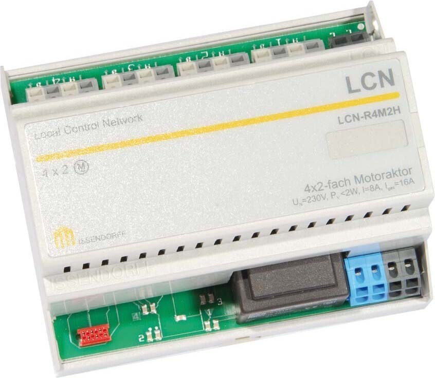 ISSENDORFF ISSE relaismodule inclusief LCN-R4M2H voeding voor 4x2 jaloeziemotoren, 230V/8A