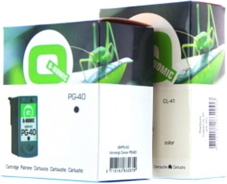 Q-Nomic pack: PG40 negro + CL41 tri-color