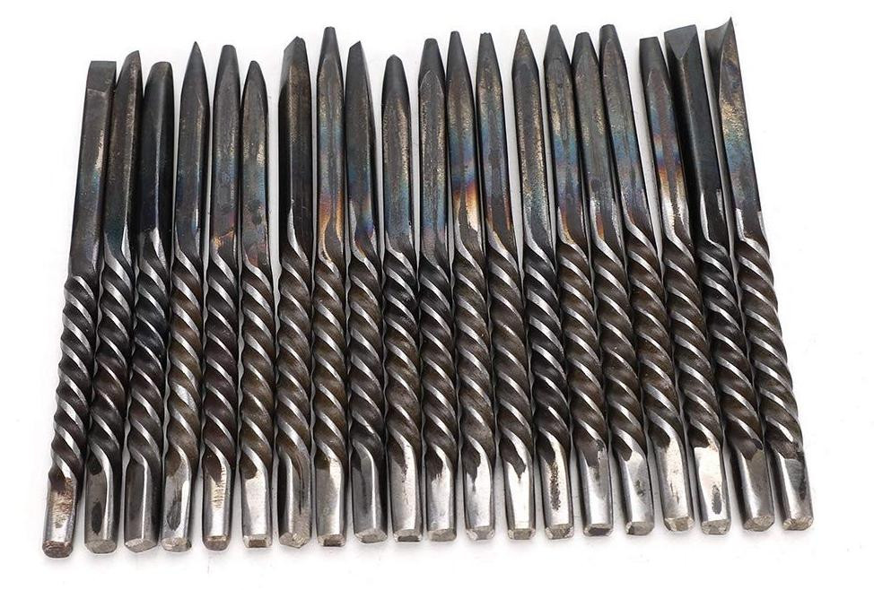Elzusha Professionele Juwelen Anvil Chisel Set van 20 Stuks