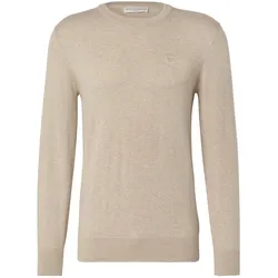 Tchibo - Pullover mit Rundhalsausschnitt - Herren - Gr. S - beige