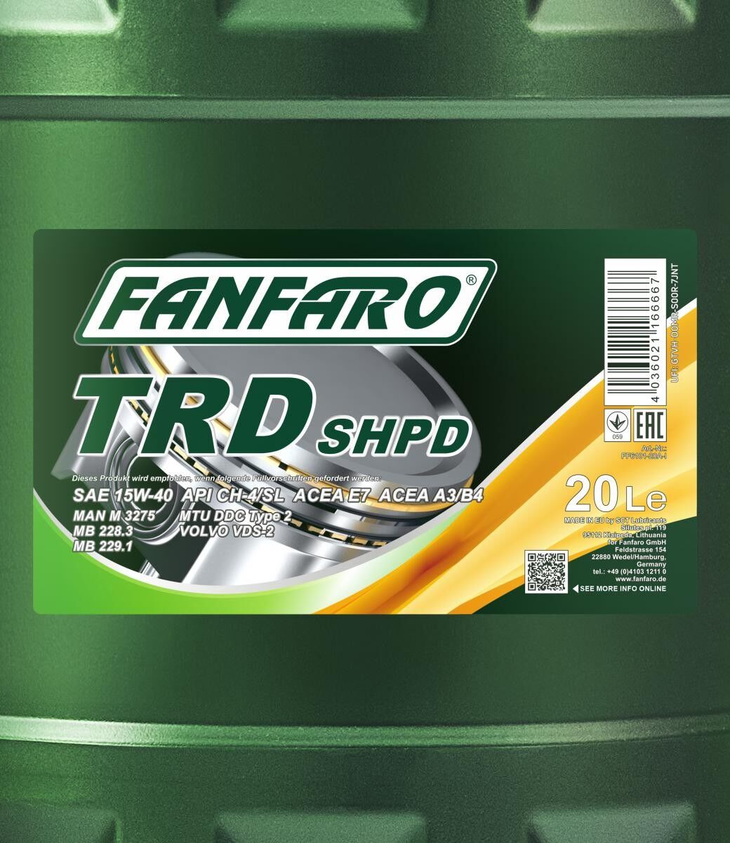 FANFARO FF6101-20 Motoröl