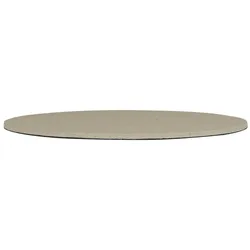 IB Laursen Platte für Stumpenkerze, Kerzentablett, Ø 10,5 cm, grau