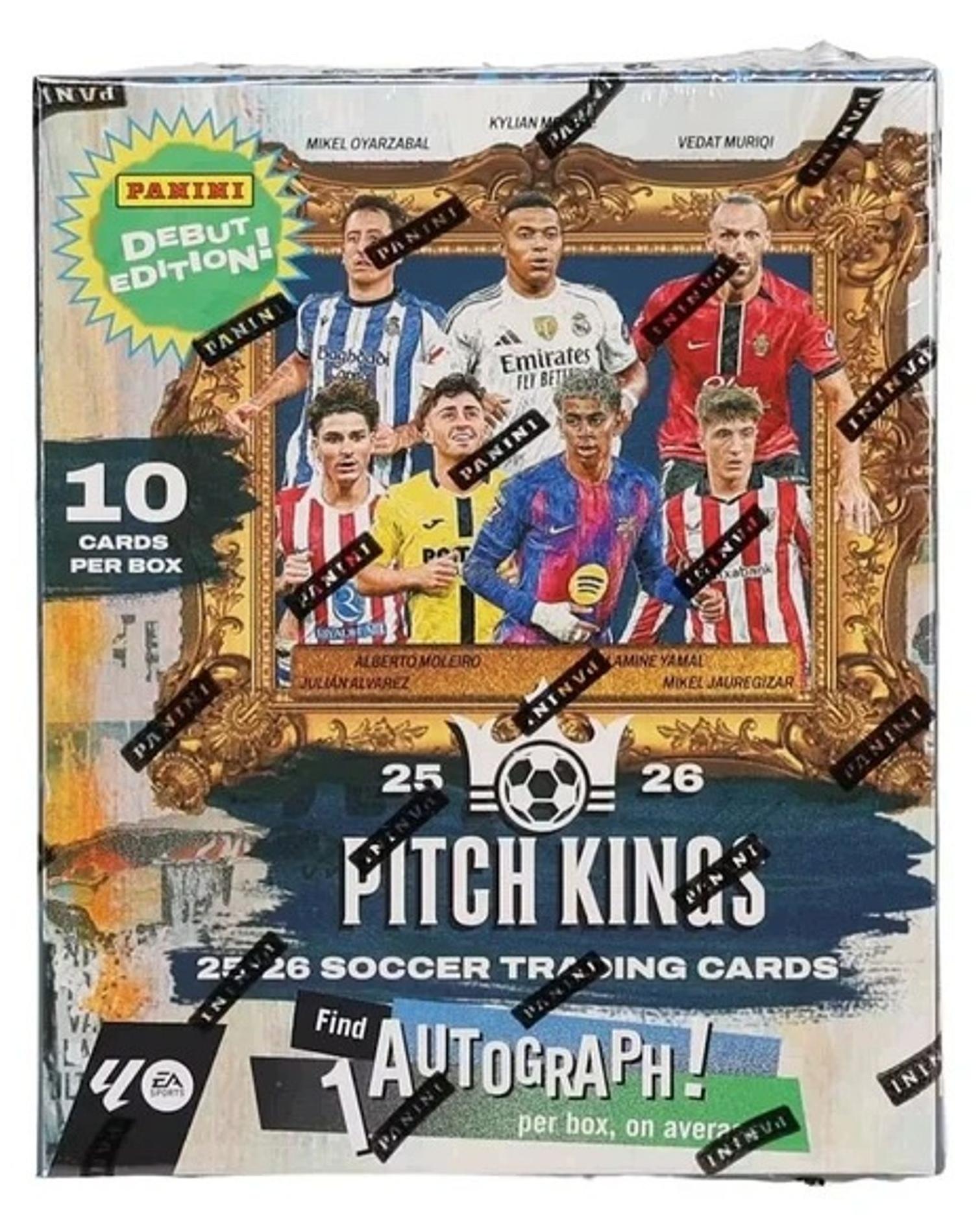 2025/26 Panini Pitch Kings Soccer Hobby International (Guaranteed Autograph)