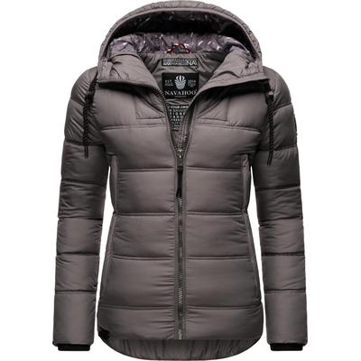 Steppjacke NAVAHOO "Renesmee", Damen, Gr. S (36), grau (dunkelgrau), Oberstoff: 100% Polyester. Futter: 100% Polyester. Wattierung: 100% Polyester. Ärmelfutter: 100% Polyester, figurbetont hüftlang, hoch geschlossener Ausschnitt, verstellbar...
