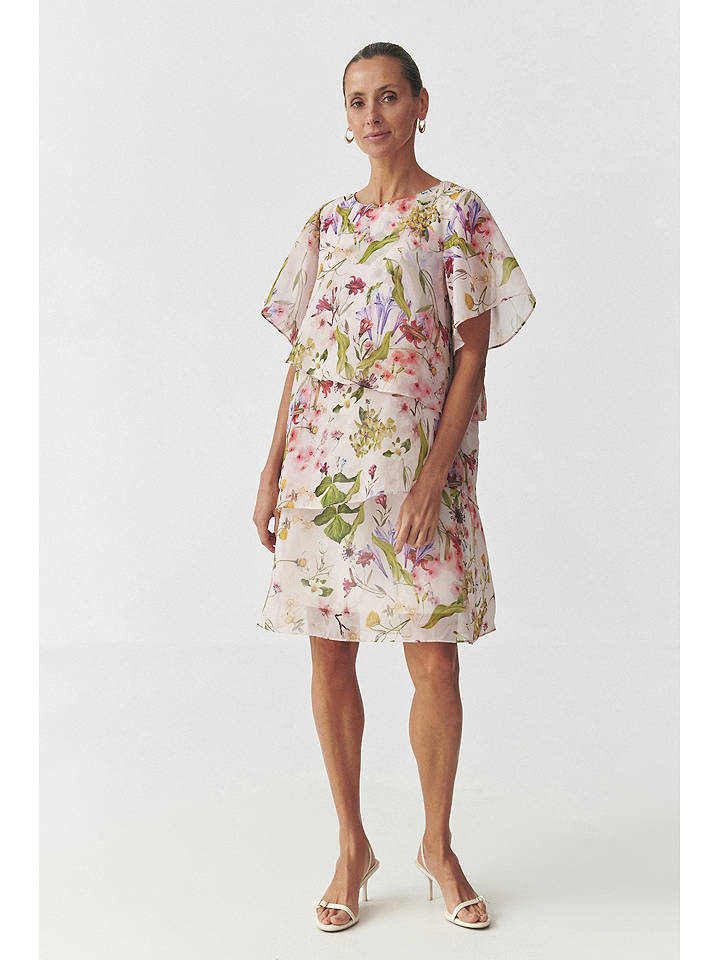 TATUUM Kleid in Rosé/ Grün - 34