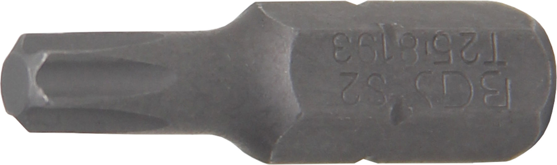 BGS Bit 8193, Antrieb Außensechskant 6,3 mm (1/4"), T-Profil (für TX) T25 ; BGS technic)