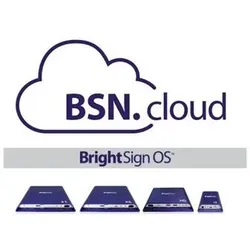BrightSign BSN.cloud Lizenz Laufzeit: 1 Jahr / Player (ABO)