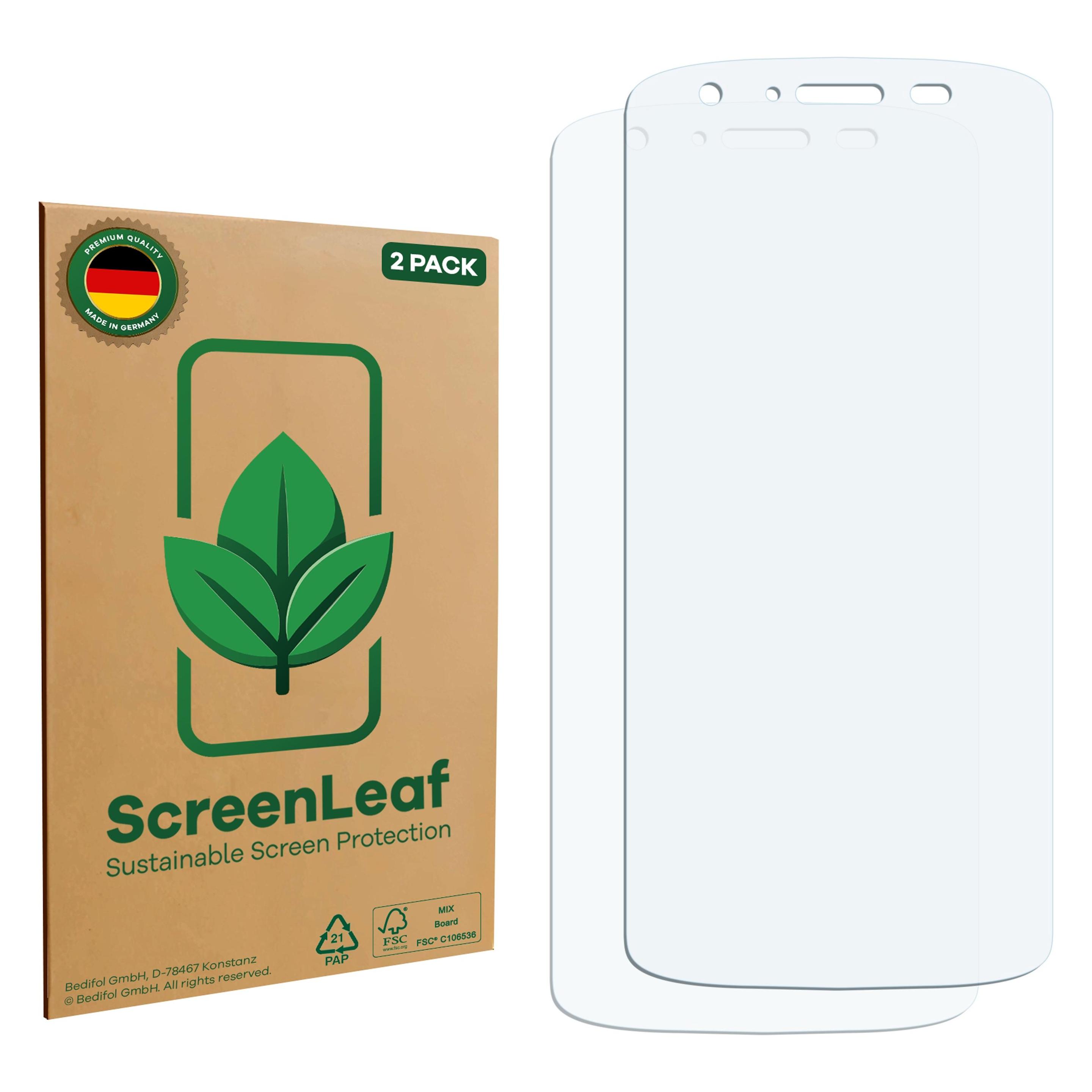 ScreenLeaf Schutzfolie für Zebra HC 2X Displayschutz Display Schutz Folie Klar Transparent (6159009)