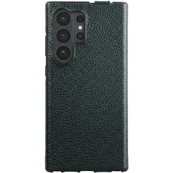 Melkco Hülle für das Galaxy S26 Ultra mit vertikaler Klappe, MagSafe-kompatibel / Qi2-Ladefunktion (Samsung Galaxy S26 Ultra), Smartphone Hülle, Grün