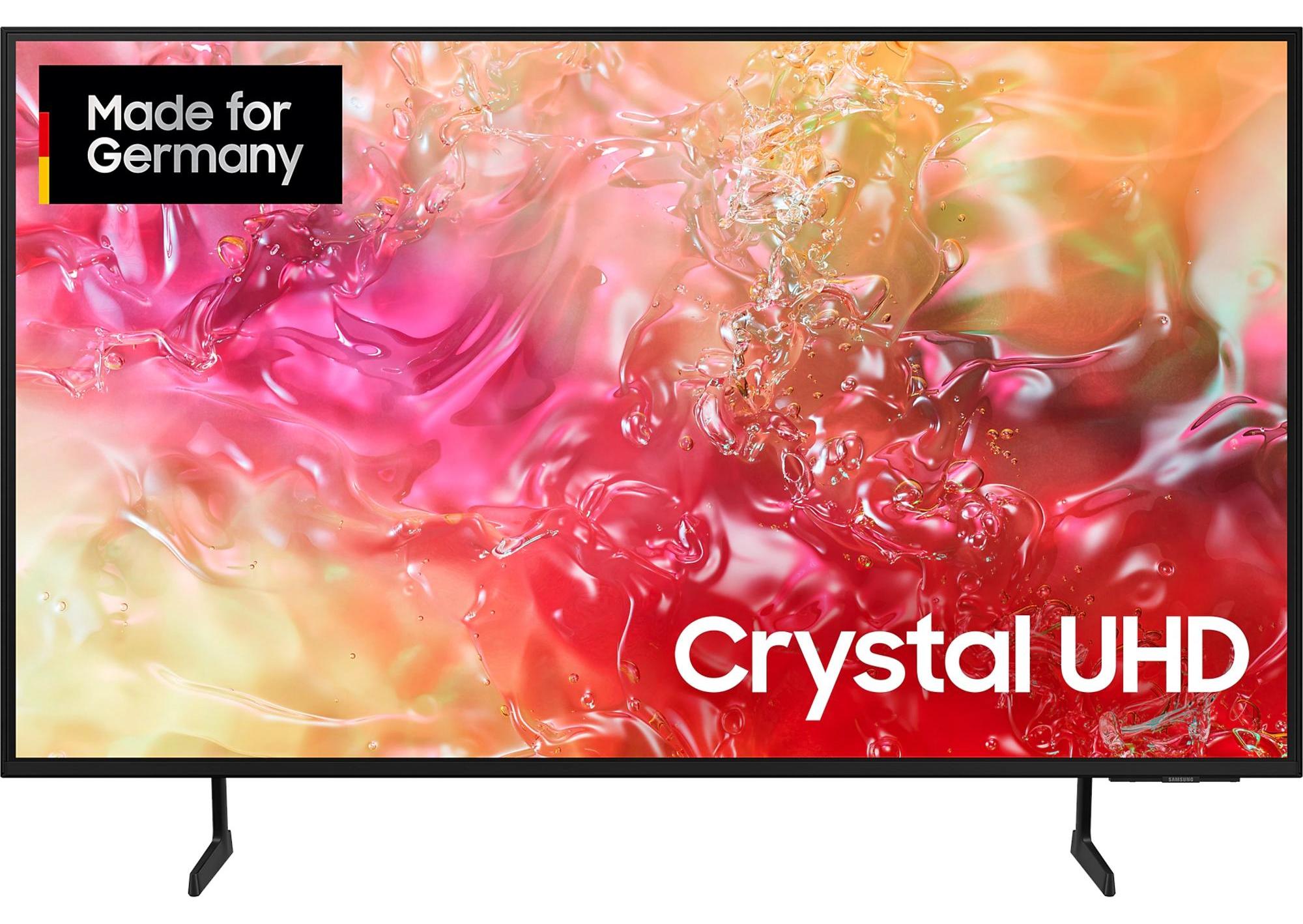 Samsung 65" Crystal UHD 4K DU7179 Tizen OS Smart TV (2024), 165,1 cm (65"), 3840 x 2160 Pixel, Kristall, Smart-TV, WLAN, Schwarz