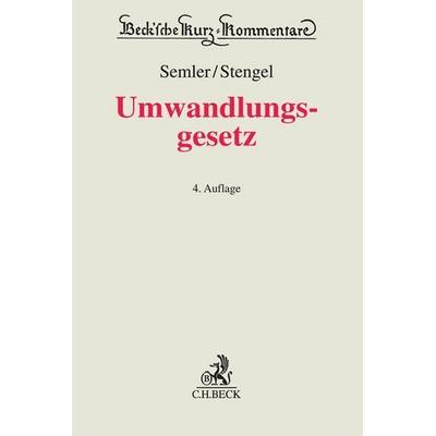 Umwandlungsgesetz, Gebundene Ausgabe von , C.H. Beck